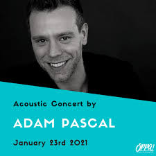 This Thursday, Adam Pascal & Anthony Rapp, the original stars of RENT, will  perform a brand new duo show celebrating 30 years of friendship! You can  expect songs from various projects throughout