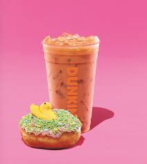 Dunkin Introduces Peeps Flavored Coffee Peeps Donut Dunkin Peeps Coffee Are you searching for iced coffee png images or vector? peeps donut dunkin peeps coffee