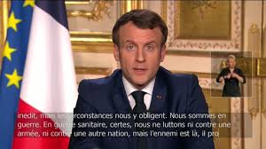 Des propos qui n'ont pas ravi emmanuel. Emmanuel Macron Nous Sommes En Guerre Contre Le Coronavirus Covid 19 Youtube