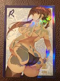 Strip Poker Goddess Story Waifu R Rare Card Anime Doujin AV-100 | eBay