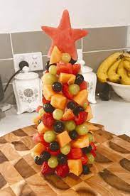Wrap foam cone in foil. Fab And Festive Diy Healthy Fruit Christmas Tree And Wreath