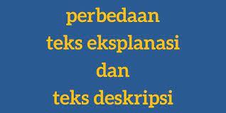 Check spelling or type a new query. Perbedaan Teks Eksplanasi Dan Teks Deskripsi Halaman All Kompas Com