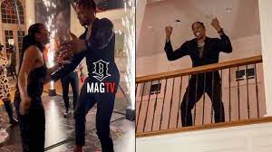 Nba champ dwight howard revealed he and wnba guard te'a cooper got married sometime after he won his first championship with the lakers. Dwight Howard Wife Te A Cooper Celebrate His 35th B Day Youtube