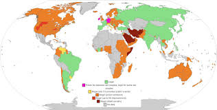 Legality of Incest Around The World : rMapPorn