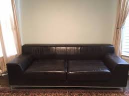 Ikea Kramfors Espresso Leather Sofa 45 99 Local Find Leather Sofa Sofa Home Decor