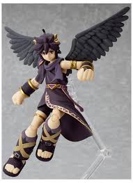 Figma Kid Icarus Dark Pit Figure From The Nintendo 3ds Game Kid Icarus Uprising Comes A Figma Of The Main Character Pit Figma Kid Icarus Uprising Kid Icarus Black Pit
