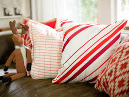This homemade pillow is so easy to make. 7 Diy Christmas Pillows Ideas Hgtv S Decorating Design Blog Hgtv