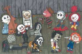 Which is the scariest computer generated horror movie? Horror Characters As Cartoons Horror Moviee Madness Facebook