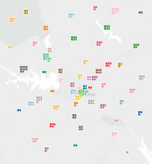 Waffle Charts And Unit Charts On Maps Drawing With Numbers