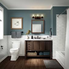 Choose the best bathroom vanity for your home. Allen Roth Kingscote Brown Open Shelf Bathroom Vanity Collection At Lowes Com In 2021 Bathroom Decor Bathroom Makeover Small Bathroom Remodel