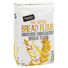 Signature Select Bread Flour Enriched Unbleached 5 Lb Shaw S
