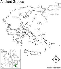 Greece Map Worksheets Ancient Greece For Kids Greece Map Ancient Greece Map