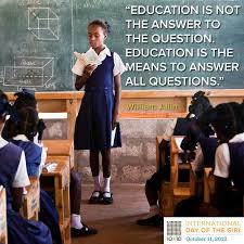 What Re Your Thoughts On Education Right To Education Girls Education Thoughts On Education