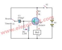 Some times we need the secondary side of a relay to remain on for a given amount of time. Simple Time Delay Circuit Using Mosfet Eleccircuit Com