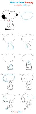 Next we are going to be drawing the outline of charlie brown's shirt. How To Draw Snoopy Really Easy Drawing Tutorial Snoopy Drawing Drawing Tutorial Easy Drawing Tutorial