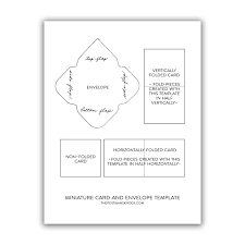 The overlay seals the card for a durable token of the expired. Miniature Card Envelope Printable Template The Postman S Knock Mini Envelopes Template Envelope Template Mini Envelopes