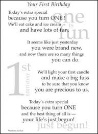 First Birthday Poem First Birthday Quotes Birthday Boy Quotes 1st Birthday Poem