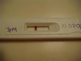 Sama aja ngan pregnancy test strip, rujuk gambar di bawah : Keputusan Pregnancy Test Invalid Pregnancy Test