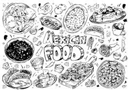 Primary, secondary, and tertiary colors. Mexican Food Coloring Pages Free Printable Coloring Pages Of Tacos Burritos Queso Guacamole More Printables 30seconds Mom