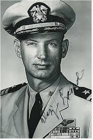 DEAN"DIZ LAIRD US NAVY ACE SHOT DOWN PLANES IN ETO & PACIFIC RARE SIGNED  PHOTO