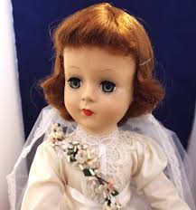 Vintage 19 Hard Plastic Gorgeous Honey Bride Walker Doll c.1952
