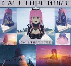 Calli versus kiara in connect 4. Calliope Mori Minecraft Monuments Happy Birthday Calli R Hololive