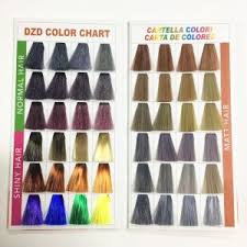 Hair Dye Color Chart For Hair Color