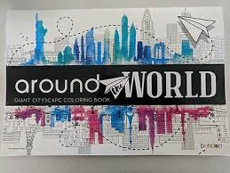 Whitepages is a residential phone book you can use to look up individuals. Rare Color Around The World 12 Giant Cityscapes Adult Stress Coloring Book 9 00 Picclick