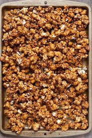Vanilla Honey Salted Caramel Popcorn Recipe Salted Caramel Popcorn Caramel Popcorn Popcorn Recipes