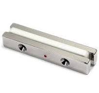 CMS MAGNETICS - (2 Pack) Grade N45 North Pole Neodymium Bar Magnets 1/4 x  1/2 x 3 Inches with Two #6 Countersunk Holes - Strong Industrial Strength