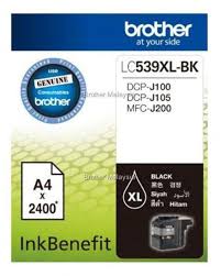 If your mfc printer is not wireless, that does not necessarily mean that you cannot perform wirel. Brother Lc539xl Bk Black Ink Cartridge Price From Jumia In Egypt Yaoota