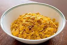 You may then add fruits like banana,strawberries,apple or mango to the cornflakes. Corn Flakes Wikipedia