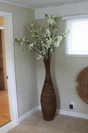 Jarron De Rattan Muy Grande Jarrones Grandes Jarrones Decorativos Jarrones De Piso