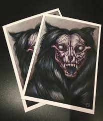 Scp 1471 Malo Illustration A5 High Quality Print Art Scp Horror Drawing Art Prints Horror Drawing Scp