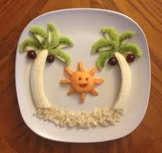 Banana Palm Tree Fun Kids Food Food Art For Kids Kids Meals