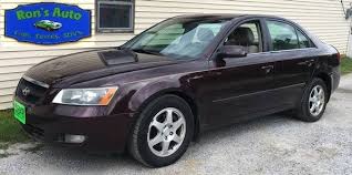Ads from car dealers and private sellers. 2006 Hyundai Sonata Gls Used Cars Vermont At Ron S Auto Vt For Sale In W Rutland Vt Classiccarsfair Com