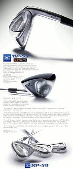The Latest State Of The Art Golf Iron Set By Mizuno Mp 59 Forged Ti Muscle Iron Set With Regular Or Stiff Flex Dynamic Gold S Golf Golf Iron Sets Golf Irons