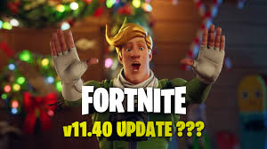 Zudem steht der start des winterfests an. When Will The V11 40 Update Be Released In Fortnite Expected Patch Notes Dexerto