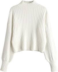 ZAFUL đoạna phoc nữ Mock Neck Gân đan áo len Vietnam | Ubuy