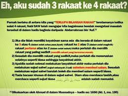 Lupa Rakaat Dlm Solat Sembahyang Belajar Kutipan Agama