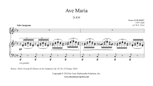 Download and print in pdf or midi free sheet music for ave maria by franz schubert arranged by benemester for violin, cello, viola (string quartet). Schubert Ave Maria D 839 B Flat Major Youtube
