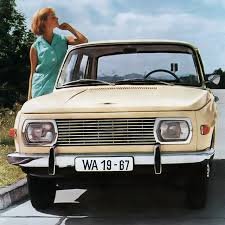 Image result for Champagnergelb 1968 Wartburg
