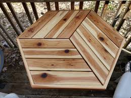 This saves time and also makes it much easier to get the plywood home. I Made A Patio Table Top Out Of Cedar First Time Working With Cedar And First Time Making Something Based On My Own Plans I Love How Pretty Cedar Is Woodworking