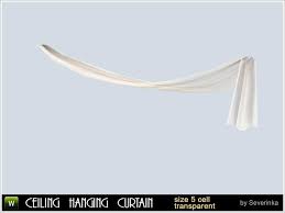 This allows the curtain rod to reside fully (including finials) within the painted area between the window and the ceiling, which always looks so nice. Severinka S Ceiling Curtains Transparent Large