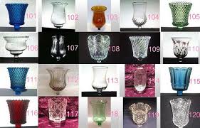 Vintage home interior candle holders. Candles Candleholders Set Of 6 Clear Hurricane Votive Cups Vintage Home Interiors Collectibles