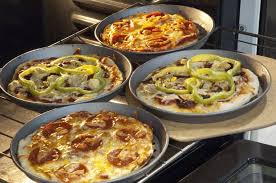 8 Inch Pizza Pans Are A Perfect Size For Creating Individual Size Pizzas Made In America Via Buydirectusa Com Pizza Party Dish Pan Thin Crust Pizza