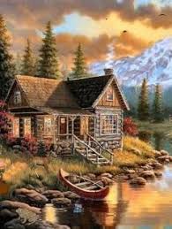 Aurora cabin cross stitch pattern/chart. 73 Cross Stich Ideas Cross Stich Cross Stitch Patterns Cross Stitch
