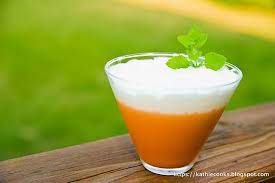 Kathie Cooks Thai Tea Pudding Thai Tea Pudding Desserts
