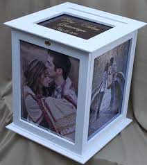 Personalized White Wedding Card Box Wedding Card Box Etsy Card Box Wedding Diy Card Box Wedding Wedding Cards