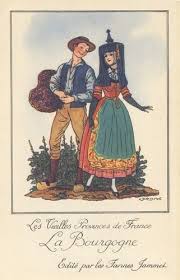 Carte Postales Anciennes Costume De Bourgogne Carte Postale Cartes Postales Anciennes Costume Traditionnel